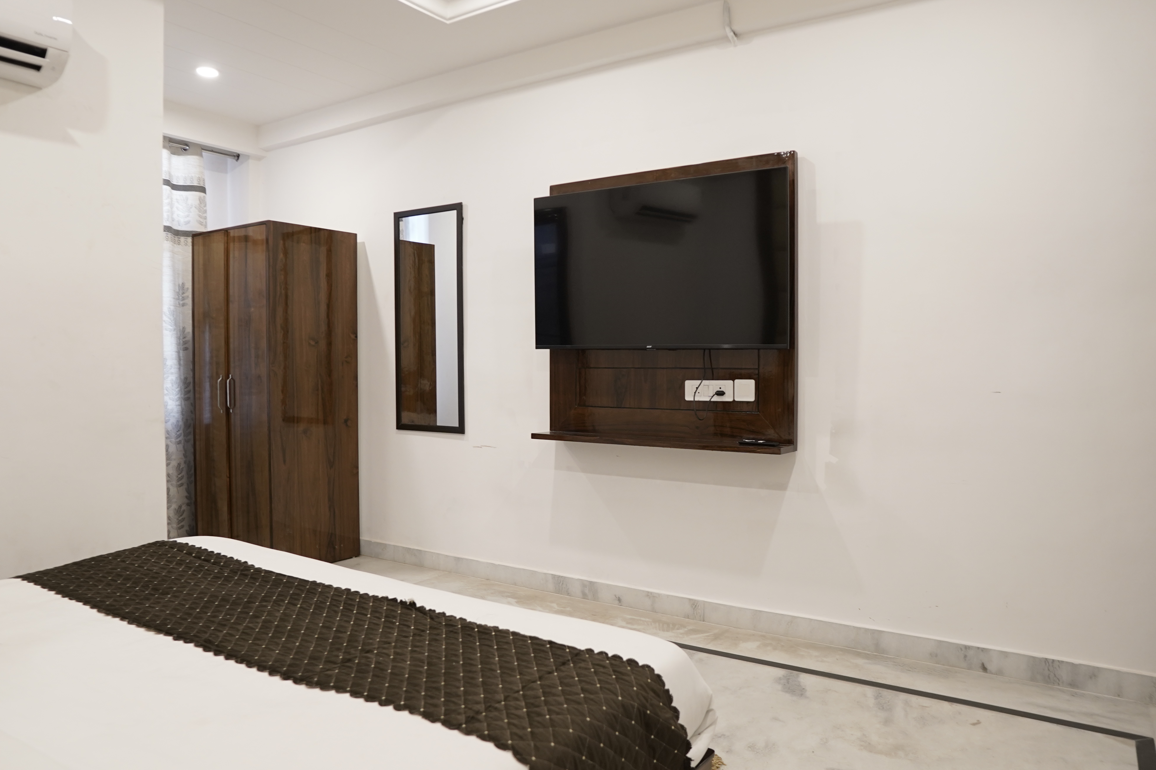 Premium Room with 50-inch 4K Smart TV and premium finishes